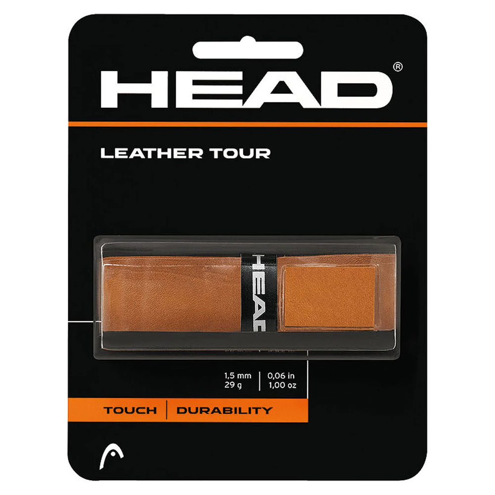 Head Tour Leather Replacement Grip (Brown)