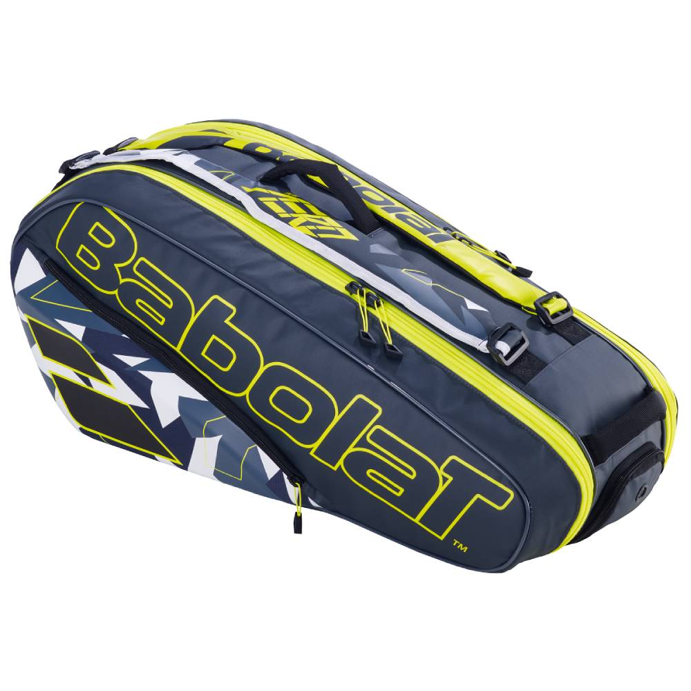 Babolat Pure Aero 6 Pack Racquet Bag (Black/Yellow)