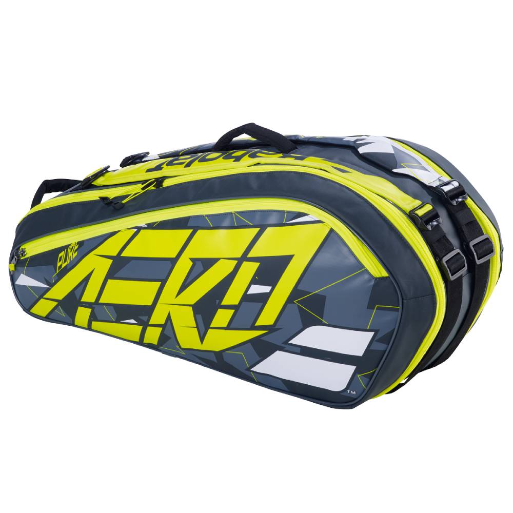 Babolat Pure Aero 6 Pack Racquet Bag (Black/Yellow)