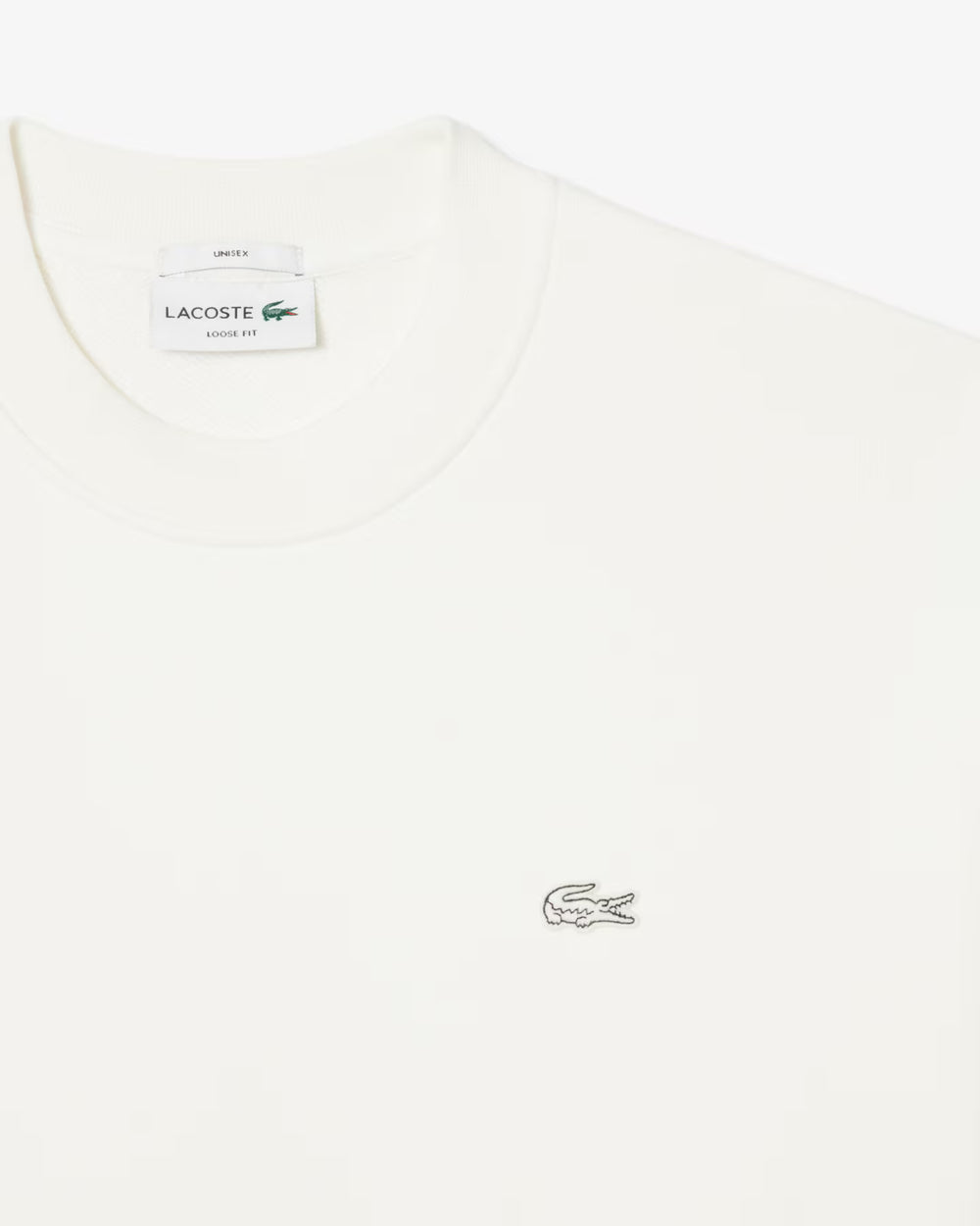 Lacoste Unisex Tennis Sweatshirt with Heritage Print