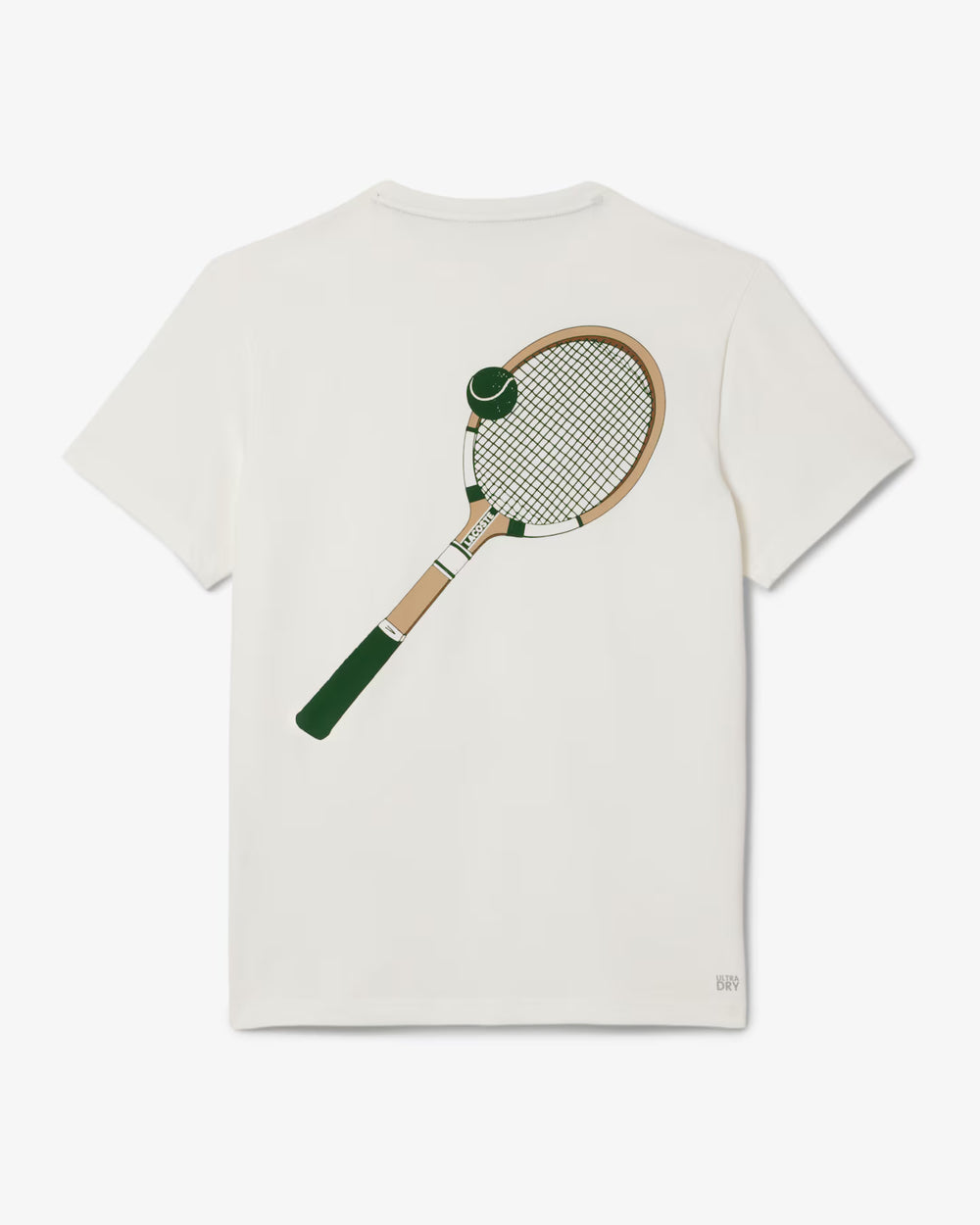 Lacoste Men's Ultra Dry Tennis Heritage Print T-Shirt