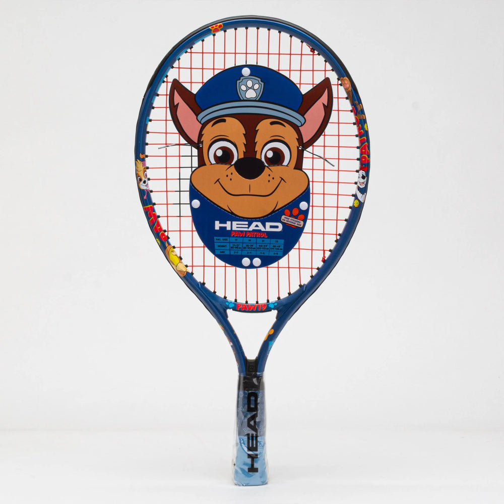 Head Kids' Paw Patrol 19 Tennis Racquet with Free Cover (Blue)