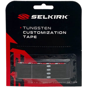 Selkirk Sport Tungsten Tape - Four 8" Strips of 0.1 oz Tape