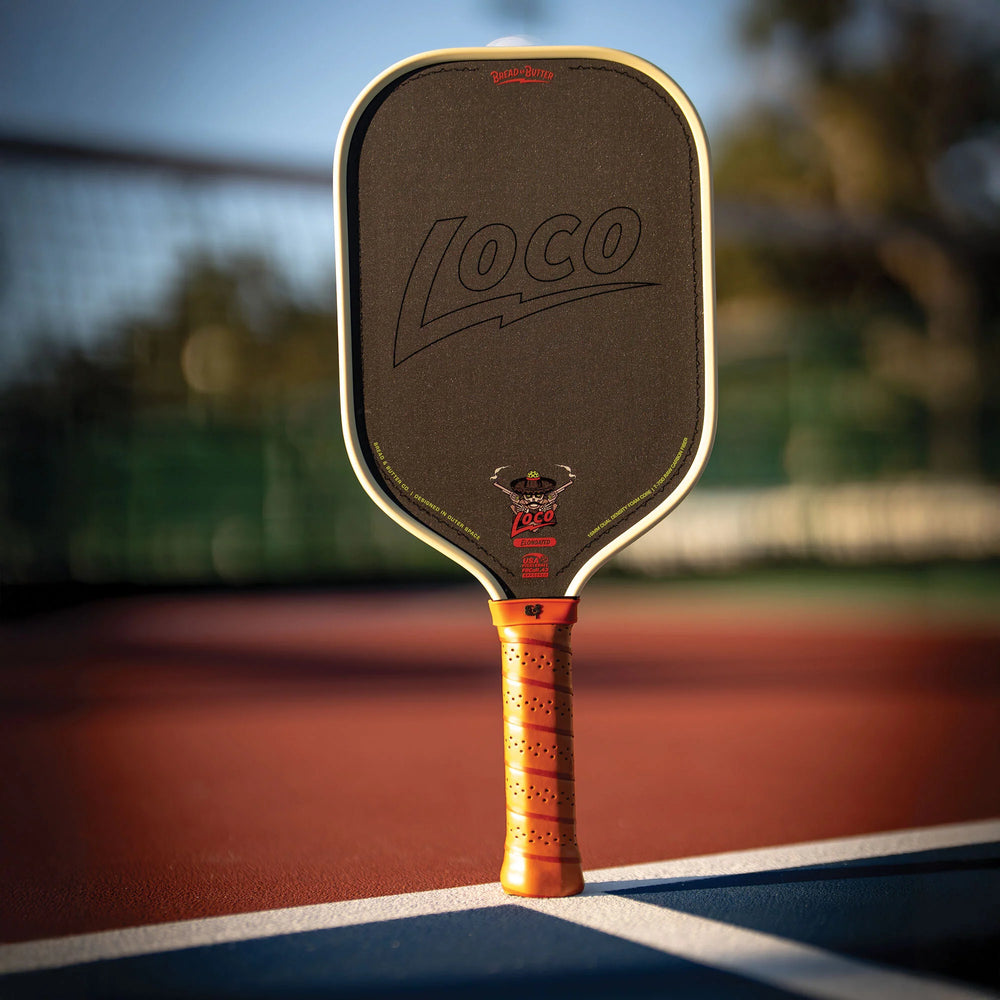 Bread & Butter The Loco Pickleball Paddle (Elongated) (Black)