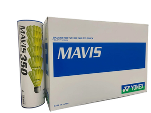 Yonex Mavis 350 Nylon Badminton Shuttlecocks Case (10 cans of 6)
