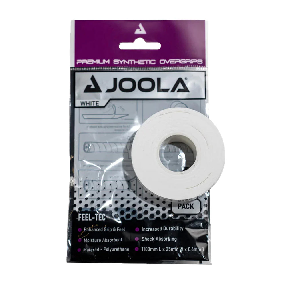 Joola Premium Pickleball Overgrip - 4 Pack (White)