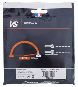 [HALF-SET] Babolat VS Touch Tennis String (Natural)