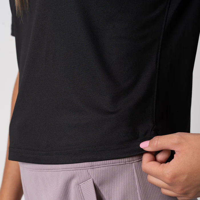 Womens Court Crop Tee
