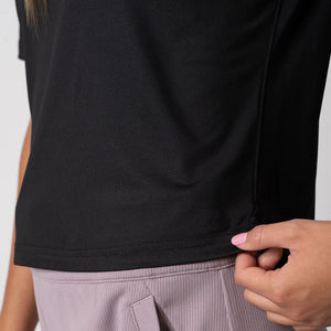 Womens Court Crop Tee