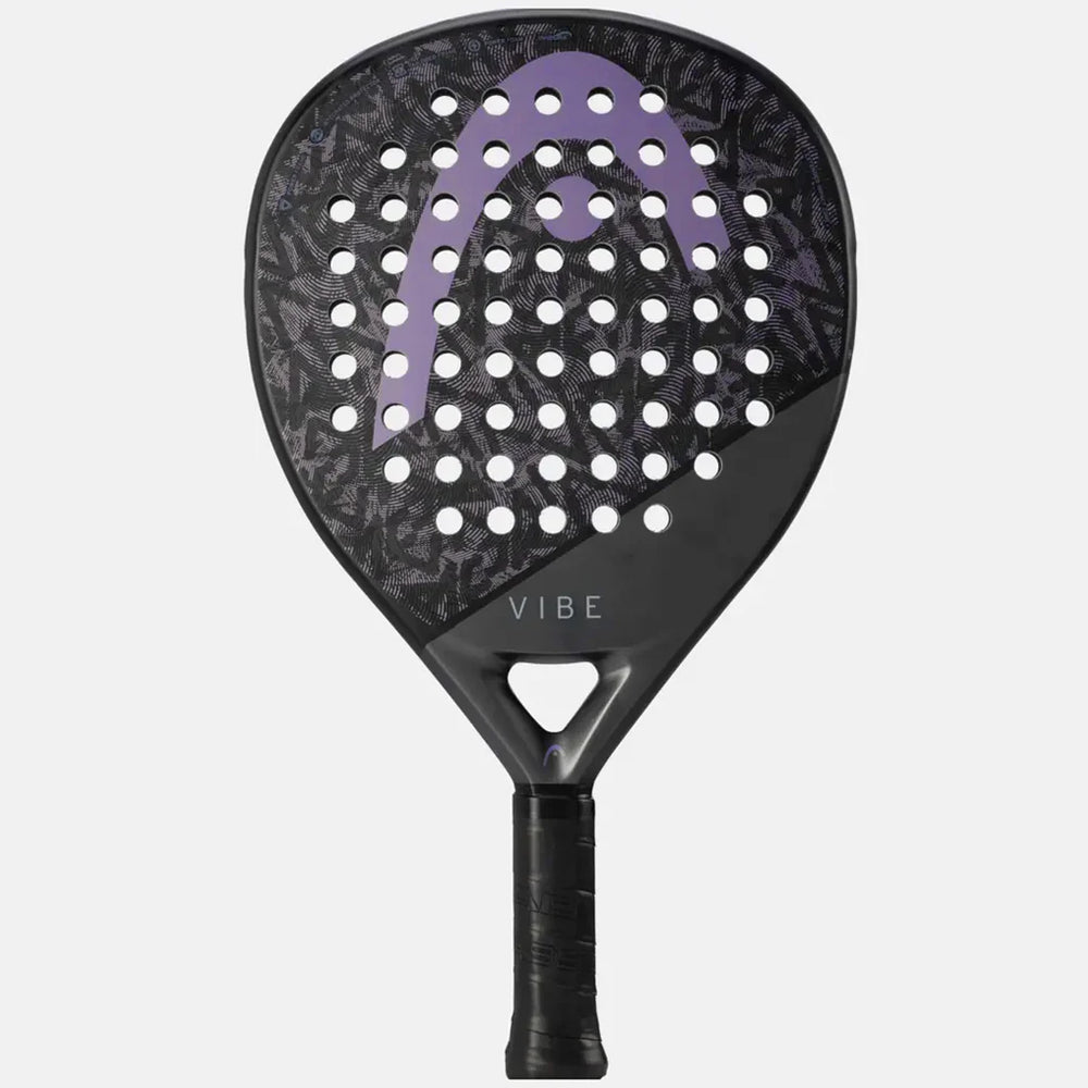 Head Vibe 2025 Padel Racquet (Black/Purple)