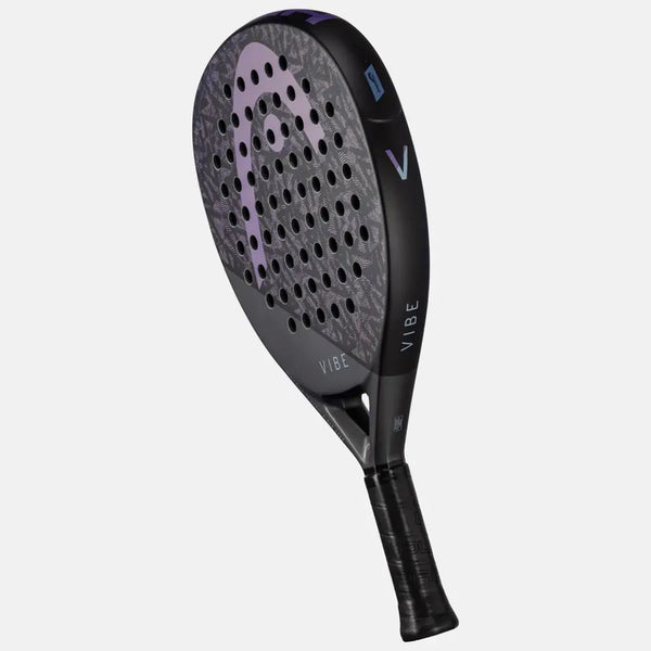 Head Vibe 2025 Padel Racquet (Black/Purple)