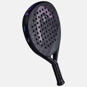 Head Vibe 2025 Padel Racquet (Black/Purple)