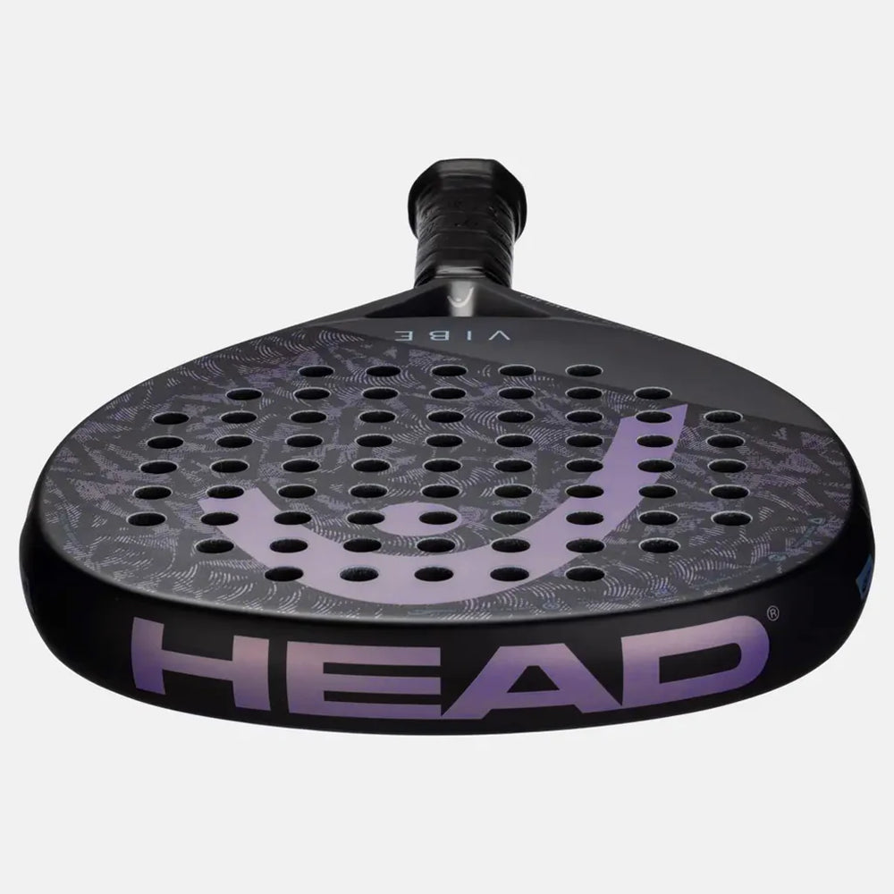 Head Vibe 2025 Padel Racquet (Black/Purple)