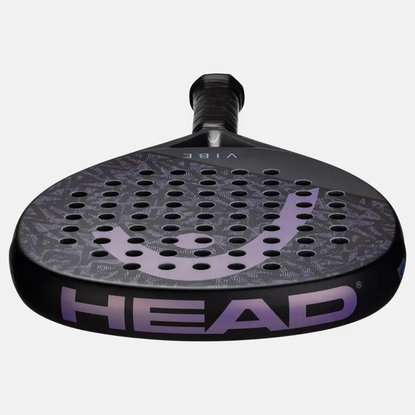 Head Vibe 2025 Padel Racquet (Black/Purple)