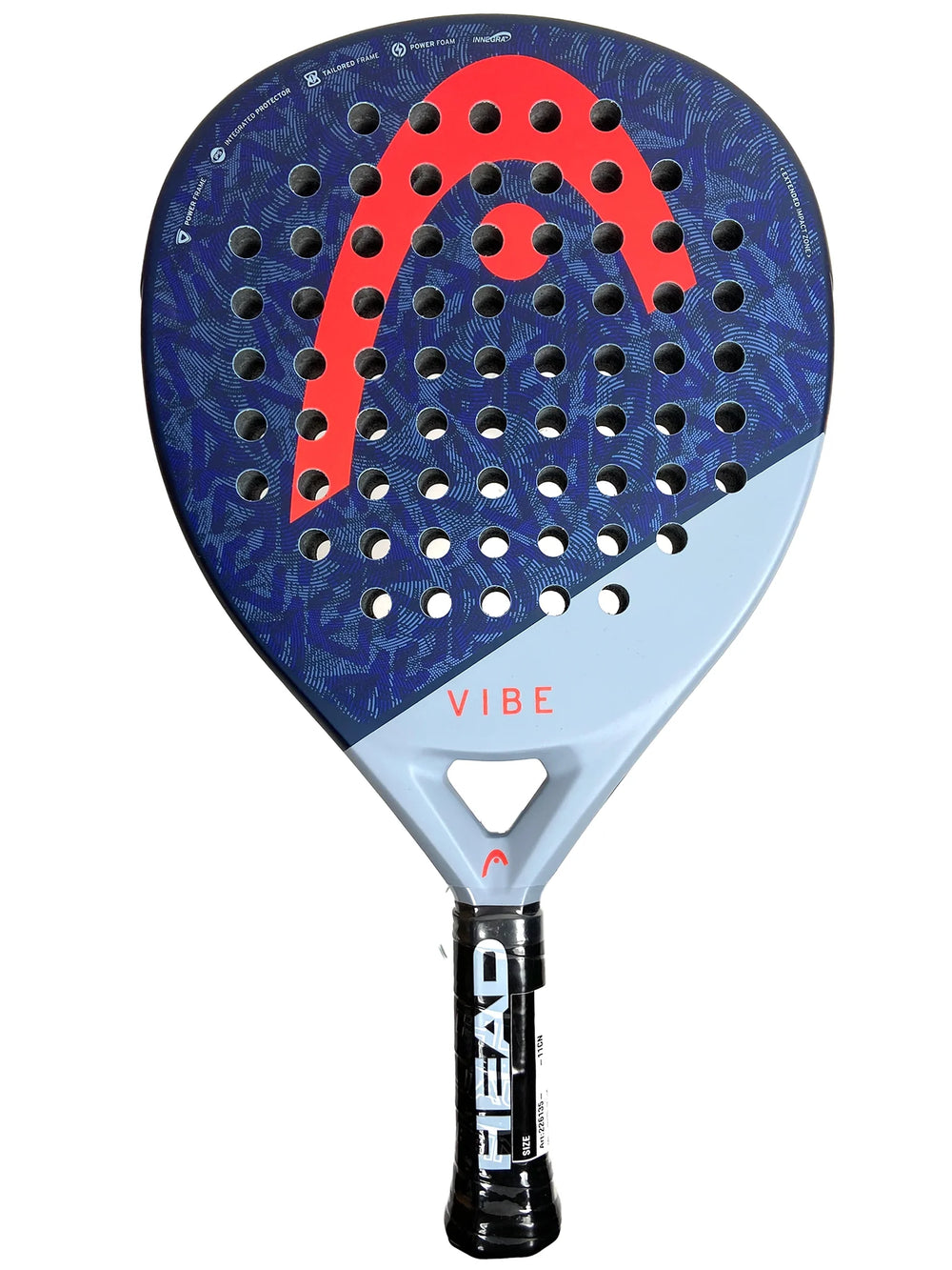 Head Vibe 2025 Padel Racquet (Blue/Red)