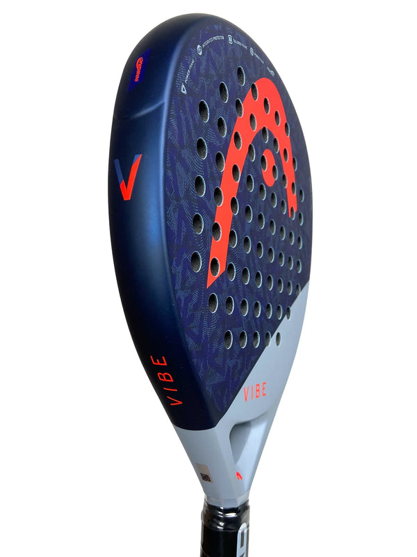 Head Vibe 2025 Padel Racquet (Blue/Red)