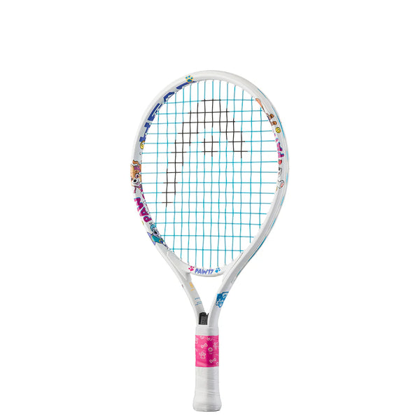 Head Kids' Paw Patrol 17 Tennis Racquet with Free Cover (White)