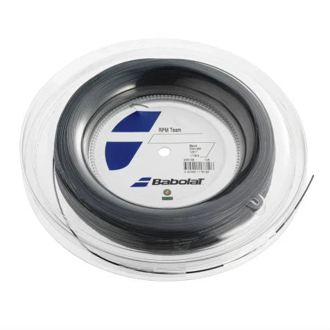 [HALF-SET] Babolat RPM Team Tennis String (Black) (Reel)