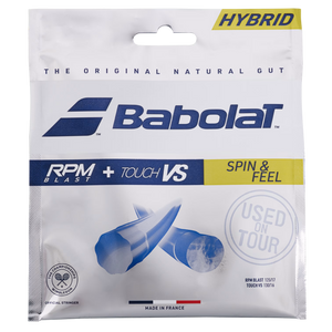 Babolat Spin & Feel (RPM Blast 17/1.25 & Babolat Touch VS 16/1.30) Hybrid Tennis String