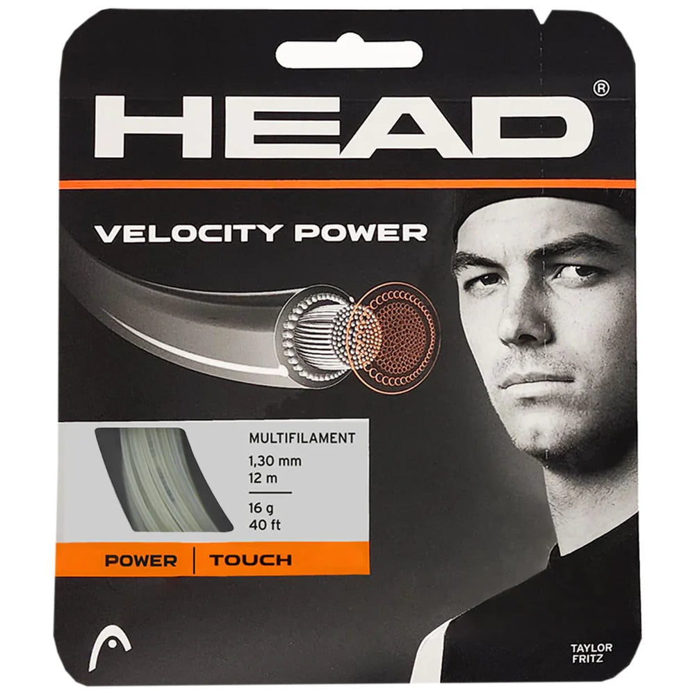 Head Velocity Power Tennis String (Natural)