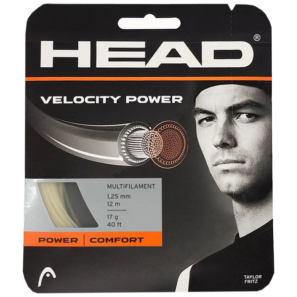 Head Velocity Power Tennis String (Natural)