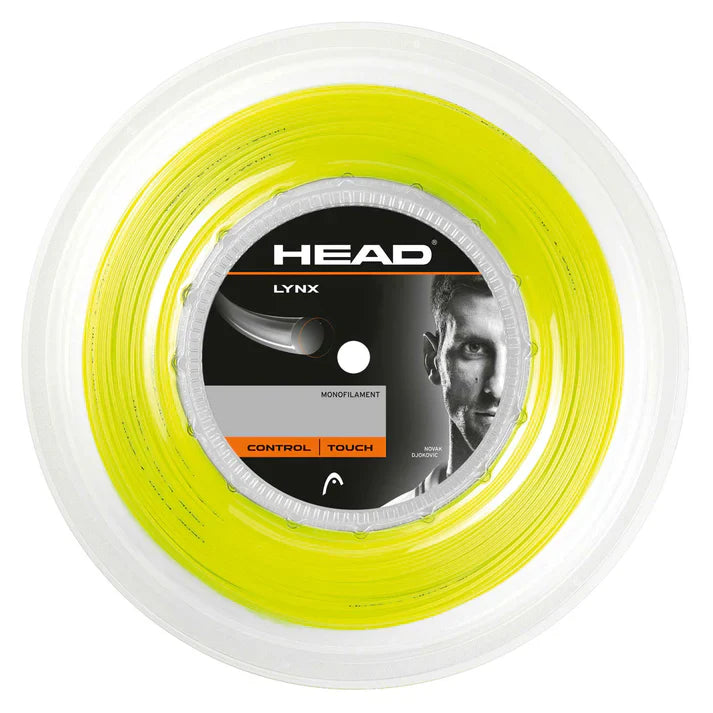 [HALF-SET] Head Lynx Tennis String (Yellow) (Reel)