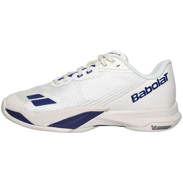 Babolat Men's Jet Mach 4 (White/Navy)