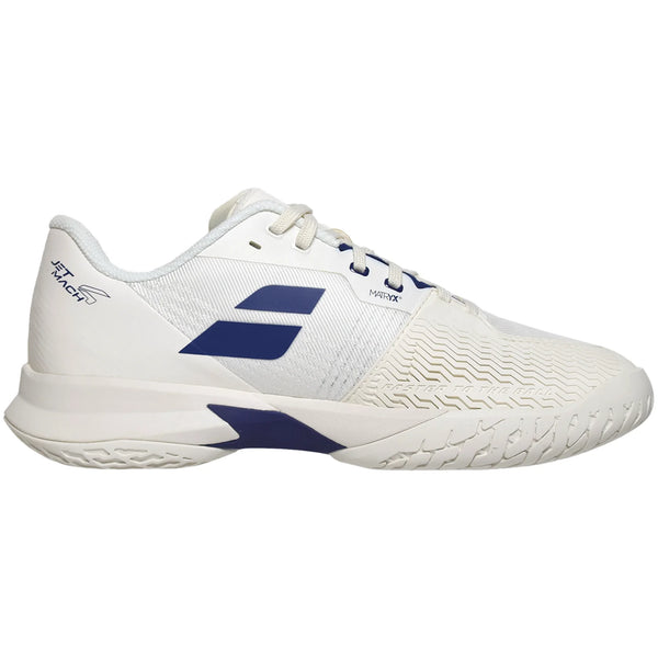 Babolat Men's Jet Mach 4 (White/Navy)