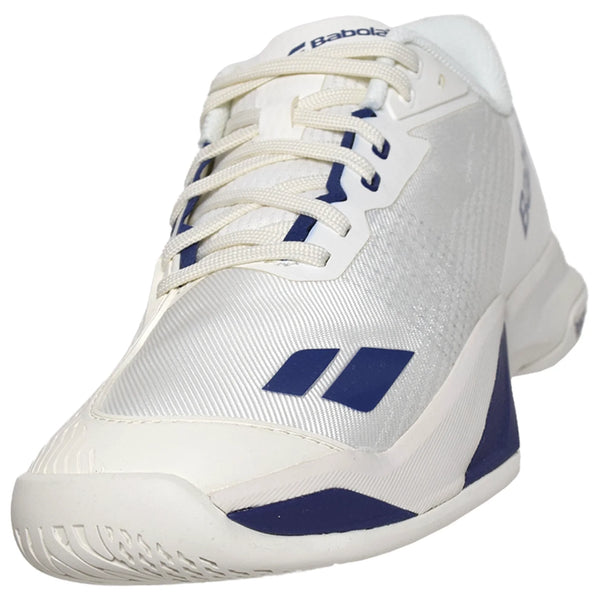 Babolat Men's Jet Mach 4 (White/Navy)