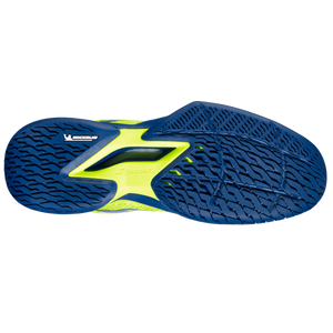 Babolat Jet Mach Men's Pickleball Shoes (Fluo Yellow/Estate Blue)
