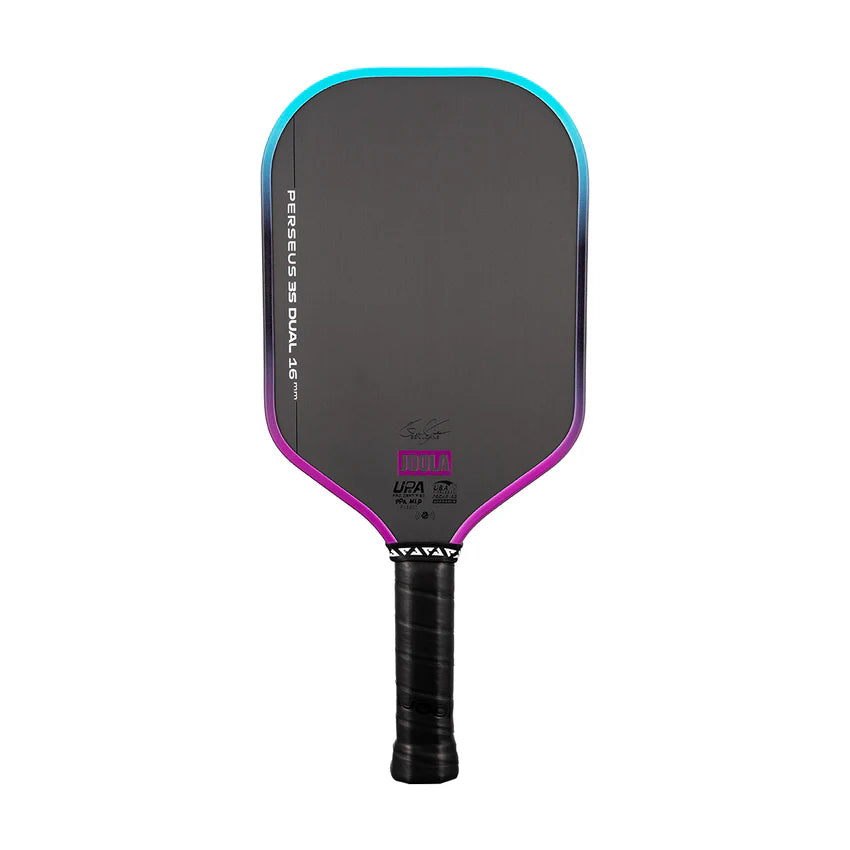 JOOLA Perseus 3S Dual Pickleball Paddle (Blue/Purple)