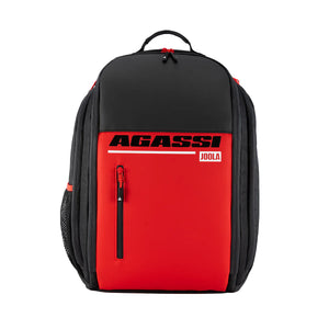 JOOLA Agassi Vision II Backpack (Black/Red)