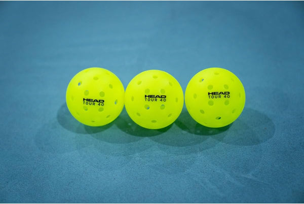 Head Tour 40 Pickleballs Case (100 balls)