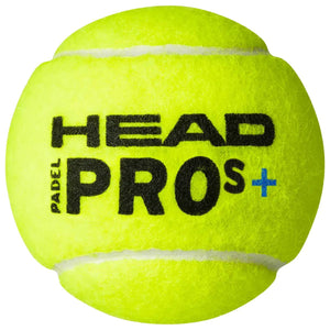 Head Padel Pro S+ Balls (3 Ball Can)