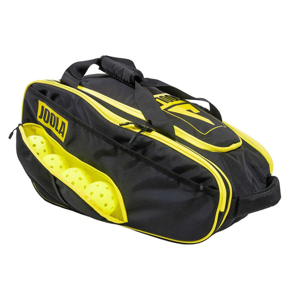 JOOLA Tour Elite Pickleball Bag (Black/Yellow)