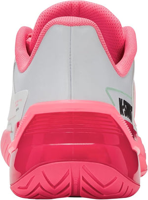 K-Swiss Ultrashot 4 Women's Tennis Shoe (White/Neon Pastel Pink/Hot Neon Pink)