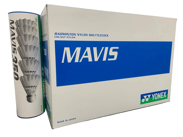 Yonex Mavis 350 Nylon Badminton Shuttlecocks Case (10 cans of 6)