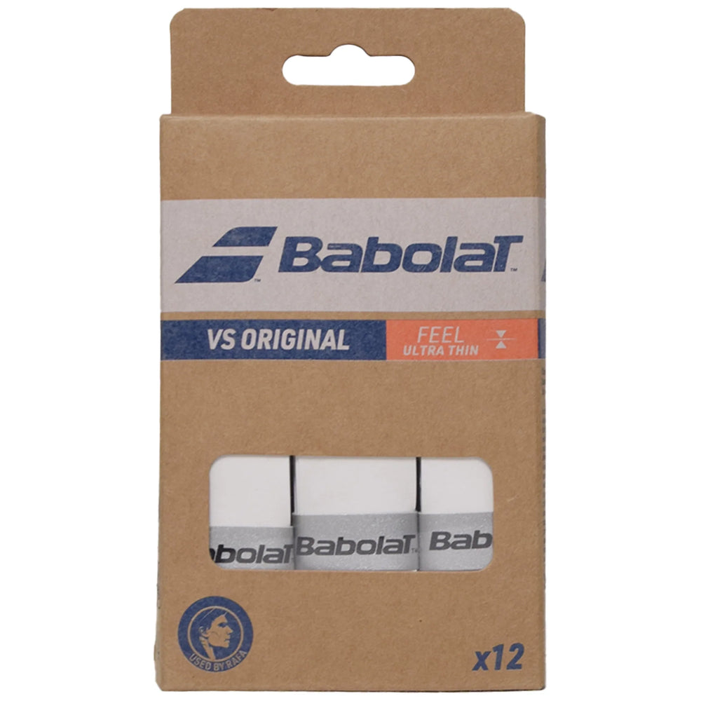 Babolat VS Original Overgrip 12 Pack (White)