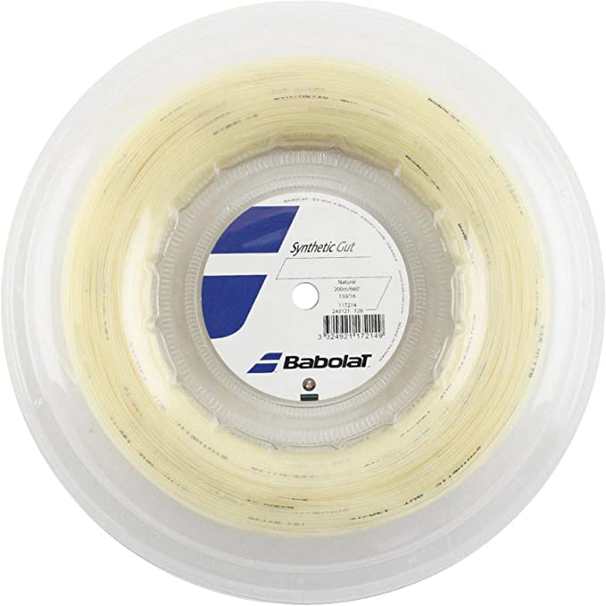 [HALF-SET] Babolat Synthetic Gut Tennis String (Natural) (Reel)