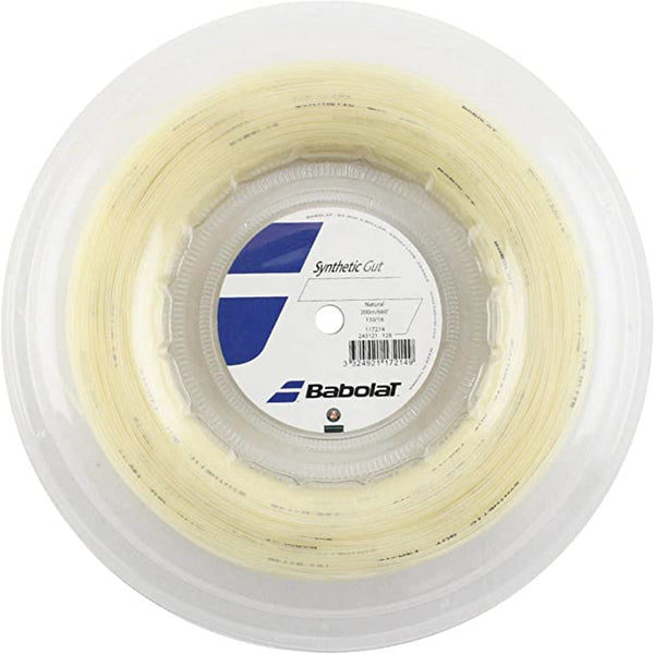 [HALF-SET] Babolat Synthetic Gut Tennis String (Natural) (Reel)