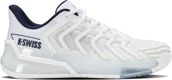 K-Swiss Ultrashot 4 Men's Tennis Shoe (White/Peacot)