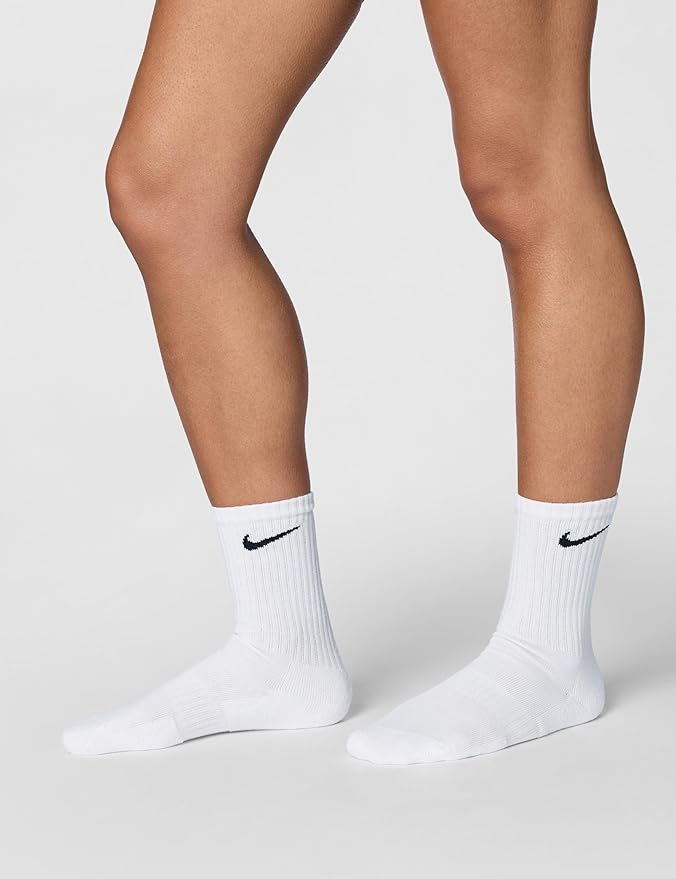 Nike Unisex-adult Everyday Cushion Crew 3 Pair