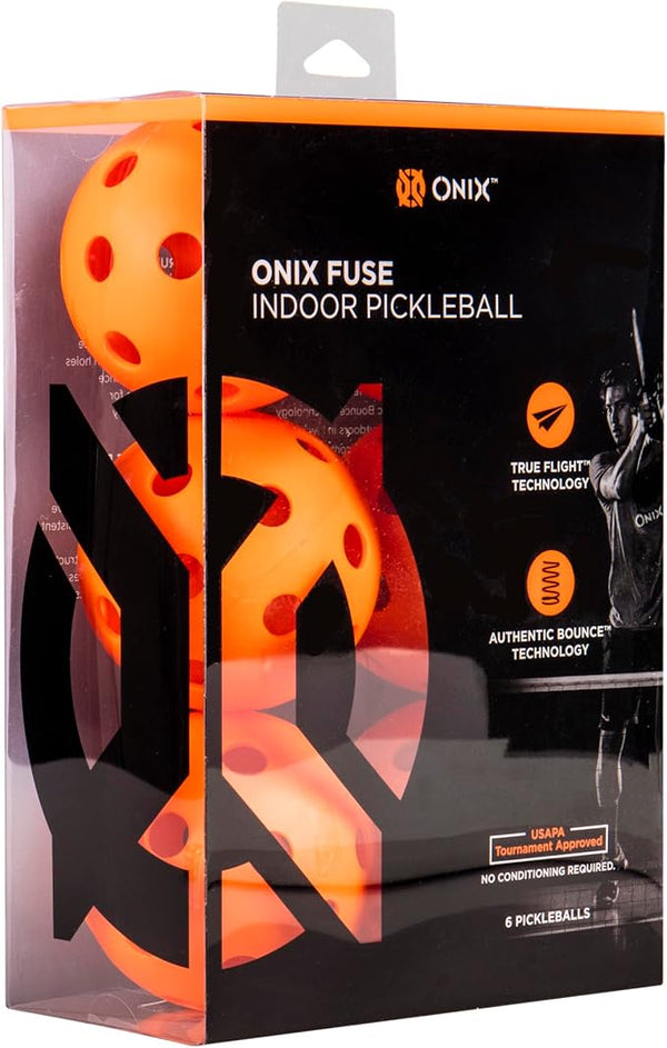 Onix Fuse Indoor Pickleball 6 Pack