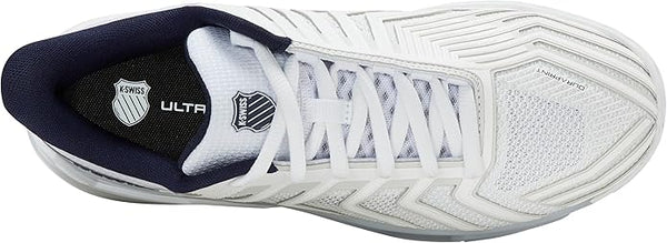K-Swiss Ultrashot 4 Men's Tennis Shoe (White/Peacot)