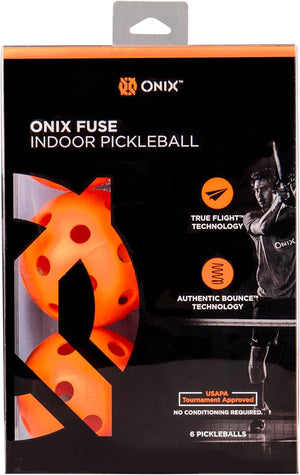 Onix Fuse Indoor Pickleball 6 Pack