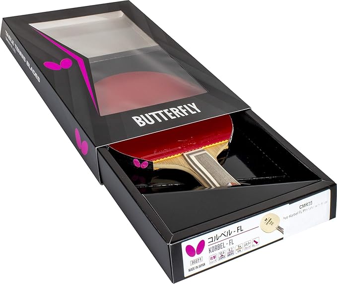 Butterfly Petr Korbel Blade & Sriver Rubber Shakehand Table Tennis Racket