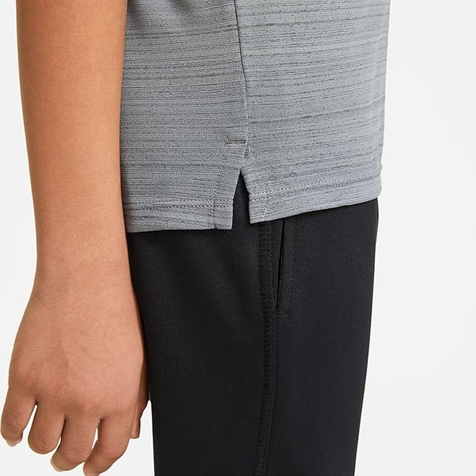 Nike Dri-FIT Miler Boys' Training top (Smoke/Grey)