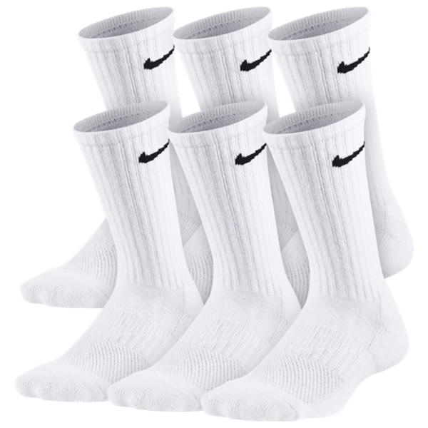 Nike Everyday Plus Cushioned Crew Socks (6-Pack) MEN 6-8 WMN 6-10 YTH 5Y-7Y