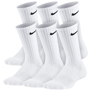 Nike Everyday Plus Cushioned Crew Socks (6-Pack) MEN 8-12 WMN 10-13
