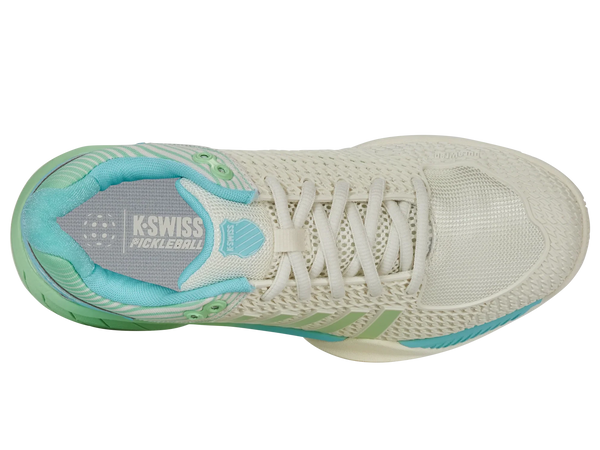 K-Swiss Women’s Express Light Wide Pickleball Shoes (Ice/HoneyDew/Neon Pastel Pink)